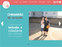 Tablet Screenshot of chimarraodaamizade.com.br